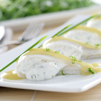 Lenguado al Queso Azul